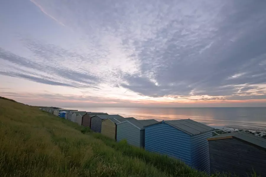 Minnis Bay as the sunsets